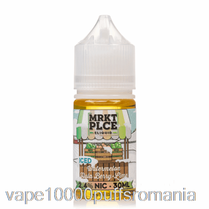 Vape Romania Gheata Pepene Verde Hulaberry Lime - Saruri Mrkt - 30ml 24mg